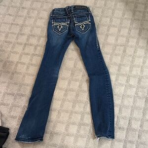 Rock Revival Dark Blue Boot Cut Jeans